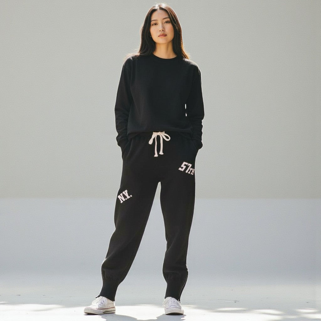 The Quiet Luxury: Cashmere 100% Intersha Joggers