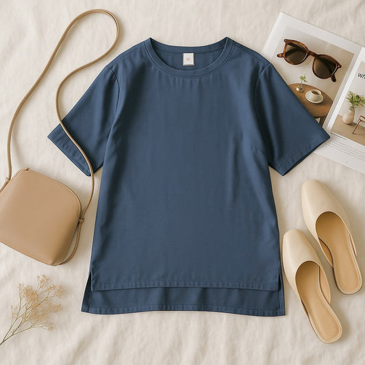 Silk Satin Pullover