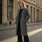 The Minimalist Icon: Wool Blend Oversized Coat