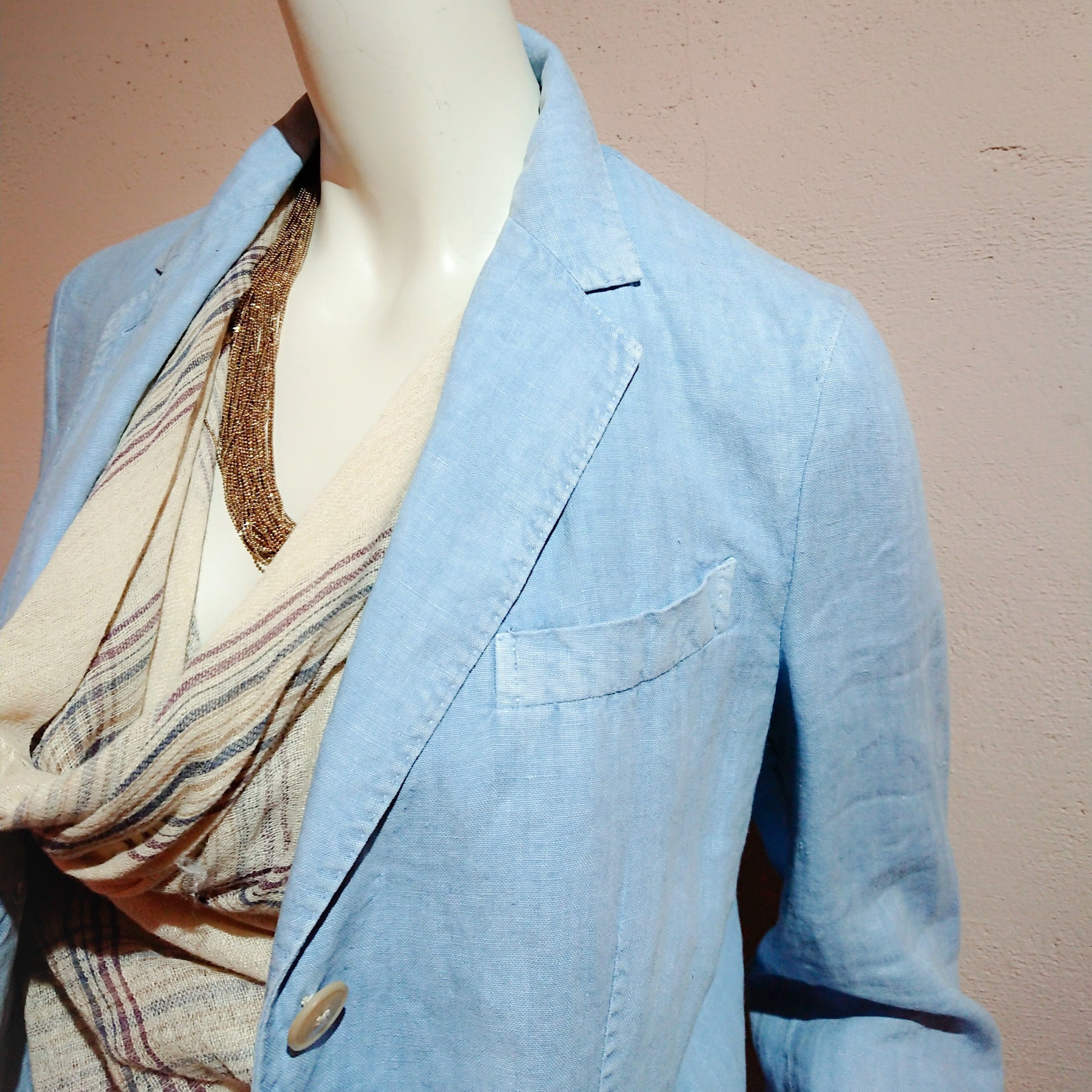 Linen Tailored Jacket, BOGLIOLI Milano - boutique HANAYA